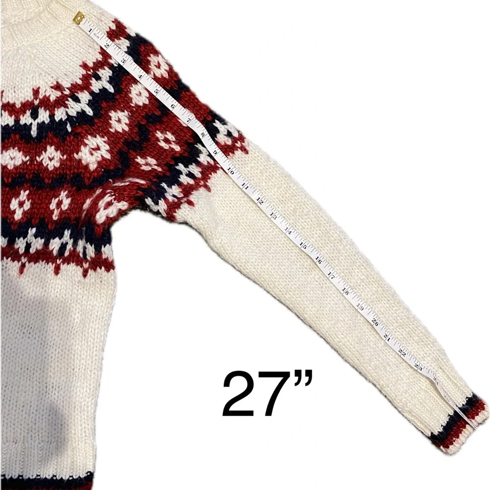 American Eagle washable Wool Sweater 🔥⛷️Great for Hitting the slopes🔥Sm/Med P - Picture 8 of 11